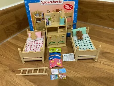 Sylvanian Families Calico  Beautiful Children’s Bedroom Set 100% Immacula Boxed • $27.78