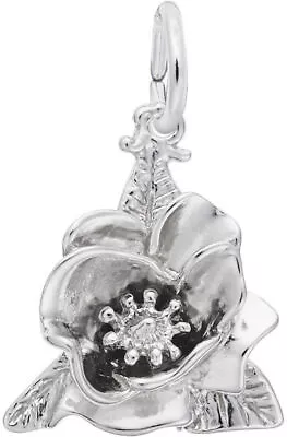 Sterling Silver Magnolia Flower Charm By Rembrandt • $40