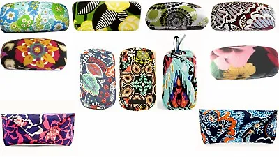 Vera Bradley Glasses Cases Flap Magnetic Snap; Iconic Clamshell; Double Glasses • $12