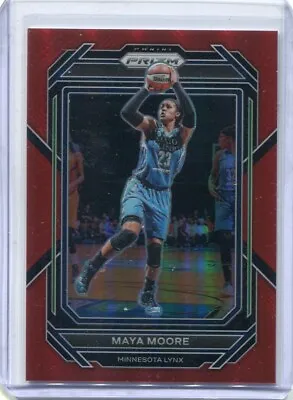 2023 Panini Prizm WNBA MAYA MOORE #36 RED PRIZM 154/199 MINNESOTA LYNX • $4.95