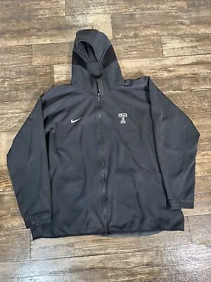 NIKE Texas Rangers TEAM-ISSUED HOODIE 3XL  BLACK CQ0306-010 • $79.99