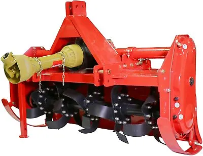 Rotary Tiller 4 Ft - Gear Driven / PTO - 30 Tines - 3 PT - CAT 1 - 18 To 40 HP  • $4987.92