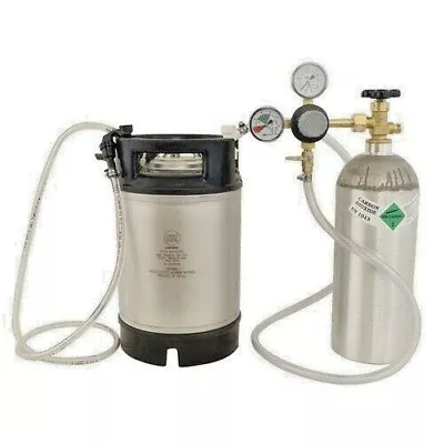 Homebrew Draft System With New 2.5 Gal Ball Lock Keg • $290