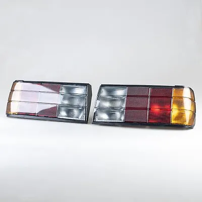 Smoke Rear Lamp Tail Light Pair For BMW 3 Series E30 1988-1994 Facelift • $244.89