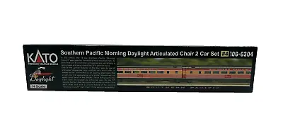 N Kato #106-6304 SP Morning Daylight Articulated Chair Passenger 2-Car Set #4 • $99.99