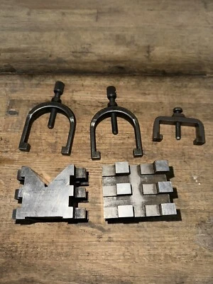 $150.69 • Buy Brown & Sharpe 750-B V-Block Set With Clamps