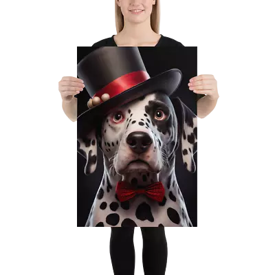 Beautiful And Handsome Magical Spotty Dalmatian Dog - Poster Art • $17.95