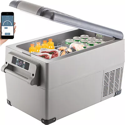 VEVOR Car Fridge 35L Freezer Cooler Mini Refrigerator Portable Compressor 12/24V • $156.99