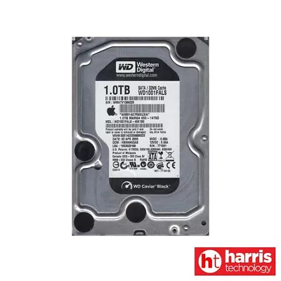 (USED) Western Digital 3.5  1TB SATA Hard Drive (WD1001FALS-40K1B0) • $38