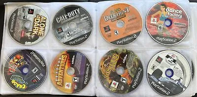 PS2 Sony PlayStation 2 Loose Disc Only Lot#1 Choose Game Bundle Fully Tested A-Z • $7