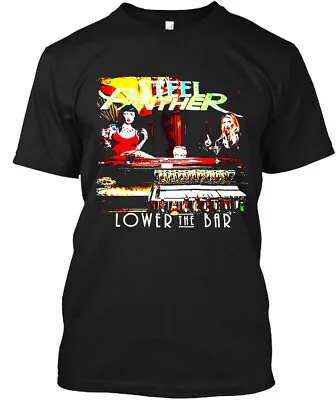 Limited NEW! Steel Panther Lower The Bar American Glam Music Logo T-Shirt S-4XL • $17.99