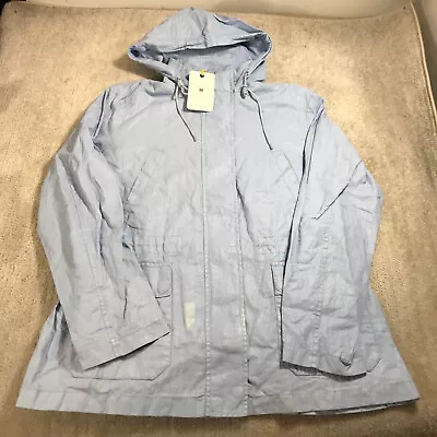 $58.88 • Buy Vintage Gant Jacket Mens Extra Large Full Zip Hoodie Light  Linen Windbreaker