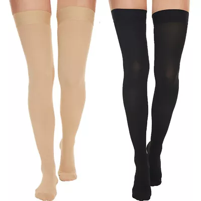 Medi-Compression Stockings Women Men Thigh High Graduated 30-40 MmHg Socks USA • $20.67