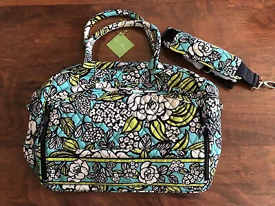 Vera Bradley ISLAND BLOOMS METROPOLITAN Work Travel Laptop Files Tote Bag NWT • $94.50