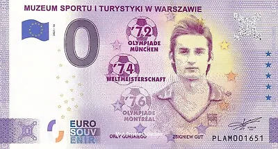 £5.20 • Buy 0 Euro Note POLIA - MUZEUM SPORTU #10 ZBIGNIEW GOOD Football World Cup, PLAM-2021-10