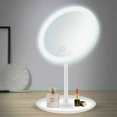 Magnifying Mirror LED Lights Make Up Cosmetic Vanity Shaving Bathroom Mirrors UK • £7.99