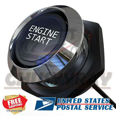 LED Light Universal Fit Car Engine Start Push Button Switch Ignition Starter Kit • $15.99