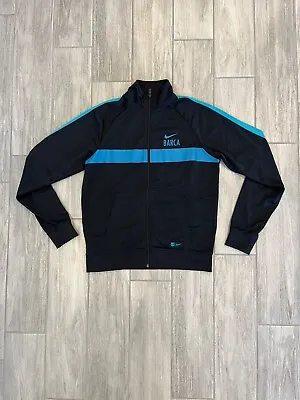 Barcelona 2016/2017 Football Track Top Jacket Training Nike Original Size M • $35