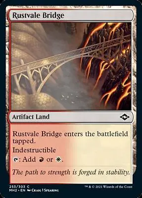 MTG Rustvale Bridge [Modern Horizons 2 Near Mint] • £1.60