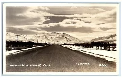 C1940s Susanville Reno Highway Mountain View J.H. Eastman CA RPPC Photo Postcard • $14.98