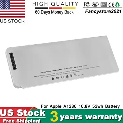 52Wh Battery For Apple Macbook 13  Aluminum Unibody [2008] Fits For A1278 A1280 • $23.99