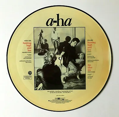 A-Ha - Hunting High And Low - Rare Vinyl 12  Picture Disc  • $32.31