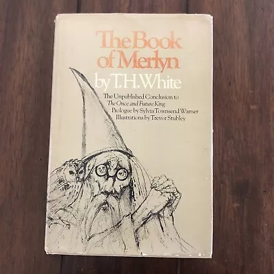 Book Of Merlyn By T.H. White 1977 Edition HC Book Dust Jacket • $5