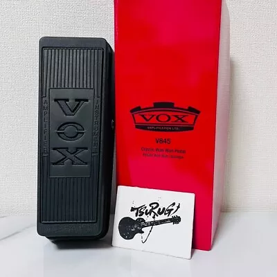 Vox V845 Classic Wah Electric Guitar Effects Pedal Brand New • $89.99