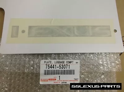 $35 • Buy Lexus IS250 IS350 ISF (2006-2013) OEM REAR Trunk Door  Lexus  LOGO EMBLEM BADGE 