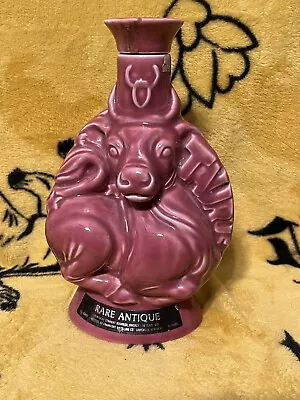 Vintage 1970 Rare Antique Zodiac Series Taurus/Scorpio Bourbon Whiskey Decanter • $32