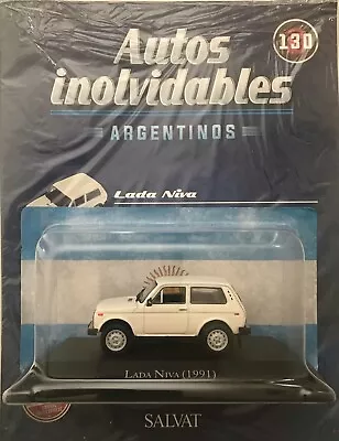 Lada Niva (1991) Diecast 1:43 Unforgettable Cars Argentina Brand New • $34.99