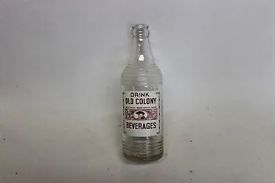 $9.99 • Buy Old Colony Soda Bottle, Minot, North Dakota 1940