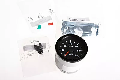 VDO Cockpit Vision Tachometer Gauge 6000 RPM 52mm 2  12V 333-015-009K • $139.99