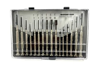 New ! 16 Pc Mini Precision Screwdriver Set For Watch Jewelry Electronic Repair • $9.94