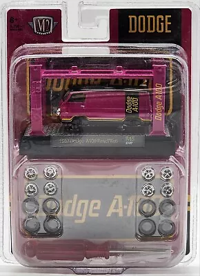 M2 Machines Model Kits Limited Ed. 9750 Magenta 1967 Dodge A100 Panel Van! • $14.41