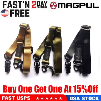 Magpul MS2 Black Multi-Mission Sling System MAG501-Black-COYOTE-Green FAST SHIP • $10.99