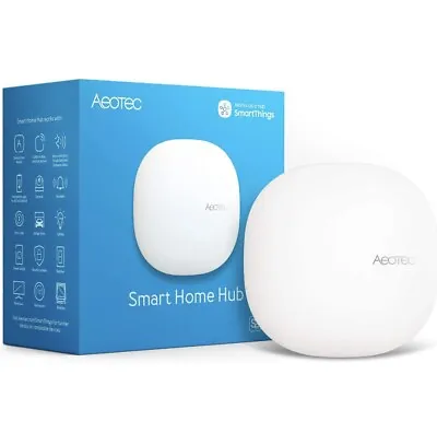 $74.99 • Buy Aeotec Smart Home Hub, Works As A SmartThings Hub, Z-Wave Zigbee Gateway