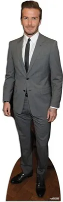 Beckham David Wearing Suit LIFESIZE CARDBOARD CUTOUT STANDEE STANDUP Footballer • £38.99