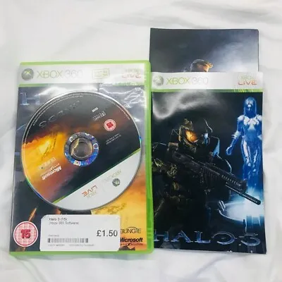 Halo 3 - Xbox 360 Game - Boxed With Manual - PAL - Good Condition • £3.30