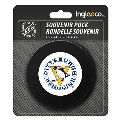 $9.99 • Buy Pittsburgh Penguins 1967-68 NHL Vintage Logo Souvenir Hockey Puck