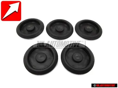 5x Original VW Floor Pan Underbody Rubber Plug Grommet Bung 40mm - 1K0899185 • $8.47