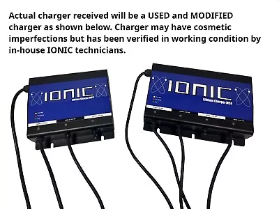 MODIFIED IONIC 2 Bank Lithium Battery Charger - READ DESCRIPTION • $45