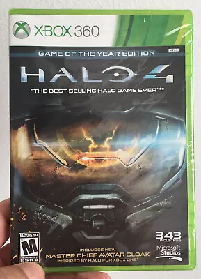 Halo 4 Game Of The Year Edition Xbox 360 FACTORY SEALED!!!!! • $25.50