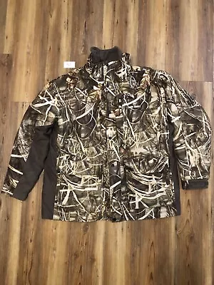 Game Winner DISTRESS Advantage Max 4Camouflage Hunting Full Zip Jacket Size XL • $35.99