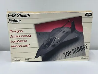 VTG 1987 Italeri Testors 1/72 Scale F-19 Stealth Fighter Model Kit #575 Sealed! • $40