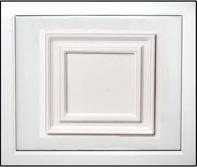 PVC UPVC White Half Door Panel 24mm 28mm 790mm X 950mm <Corrib> • £76.51