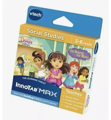 VTech InnoTab  Software - Dora And Friends - Social Studies Learning Game - New • £6.50