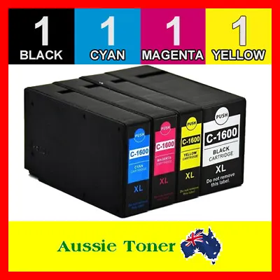 4x PGI-1600XL Ink Cartridge For Canon Maxify MB2060 MB2160 MB2360 MB2760 Printer • $18.70