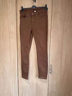 Ladies Dream Jeans By Mac Brown Skinny Jeans Size UK 14 • £5