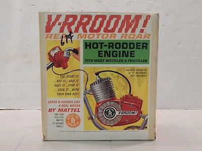 V-RROOM! HOT-RODDER ENGINE Mattel NEW NOS • $550